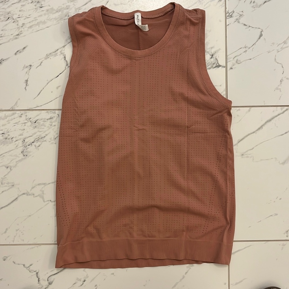 Athleta tank, size small blush